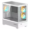 Gigabyte C201 Panoramic Ice Tempered Glass Black