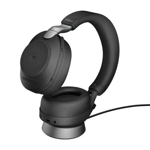 HEA Jabra Evolve2 85, Link 390c MS Stereo Desk Stand Black