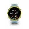 Garmin Forerunner 570 47mm Amp Yellow Aluminum with Translucent Whitestone/Turquoise Band