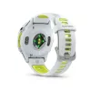 Garmin Forerunner 970 Titanium with Whitestone Case and Whitestone/Translucent Amp Yellow Band