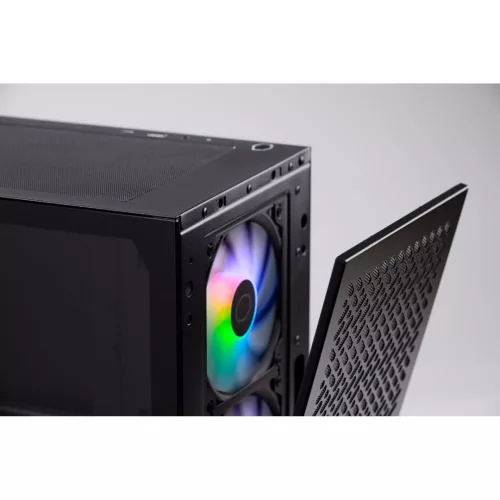 Cooler Master Elite 302 Tempered Glass Black