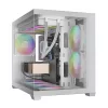 Gamdias Aura GC10M V2 WH ARGB Tempered Glass White
