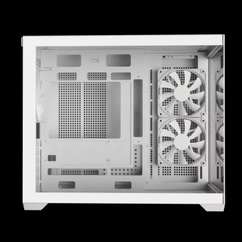 Gamdias Aura GC10M V2 WH ARGB Tempered Glass White