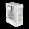 Gamdias Aura GC7 ARGB Tempered Glass White