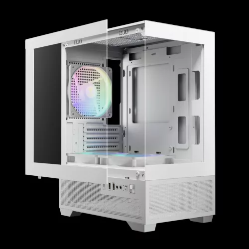 Gamdias Aura GC9M ELITE ARGB Tempered Glass White