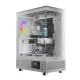 Gamdias Atlas E1 ARGB Tempered Glass White