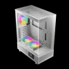 Gamdias Atlas E1 ARGB Tempered Glass White