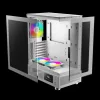 Gamdias Atlas E1 ARGB Tempered Glass White