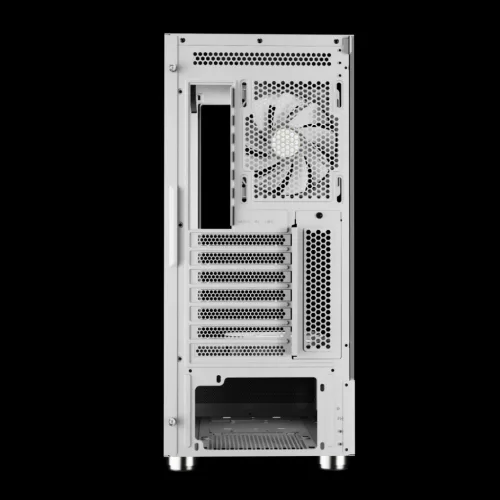Gamdias Atlas E1 ARGB Tempered Glass White