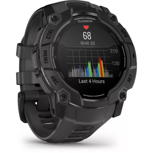 Garmin Instinct 3 50mm AMOLED Black with Charcoal Band