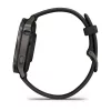 Garmin Venu 4 41mm Slate with Black Silicone Band