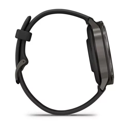 Garmin Venu 4 41mm Slate with Black Silicone Band