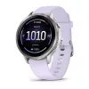 Garmin Venu 4 41mm Silver with Periwinkle Silicone Band