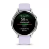 Garmin Venu 4 41mm Silver with Periwinkle Silicone Band