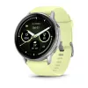 Garmin Venu 4 45mm Silver with Citron Silicone band