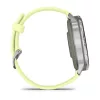 Garmin Venu 4 45mm Silver with Citron Silicone band