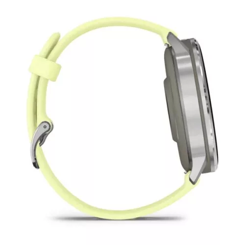 Garmin Venu 4 45mm Silver with Citron Silicone band