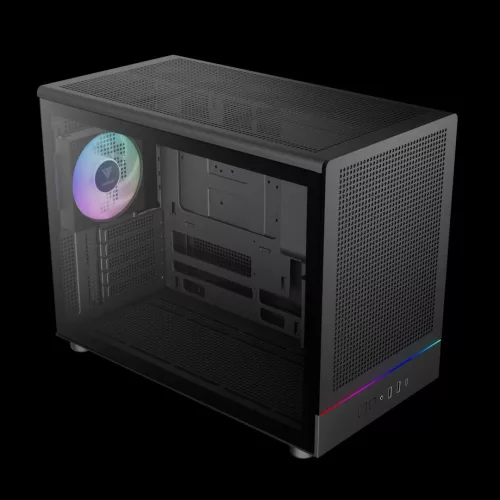 Gamdias Athena M4M Tempered Glass Black