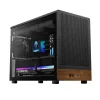 Gamdias Athena M4M Wood Tempered Glass Black/Wood