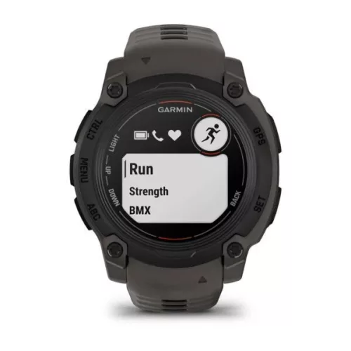 Garmin Instinct E 40mm Black with Dark Grey Silicon Band