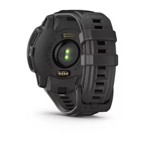 Garmin Instinct E 45mm Black with Dark Grey Silicon Band