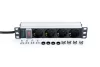Digitus DN-95418-S Túlfeszültségvédő 4DIN 2m Black/White