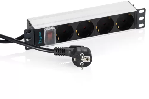 Digitus DN-95418-S Túlfeszültségvédő 4DIN 2m Black/White