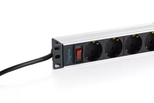Digitus DN-95418-S Túlfeszültségvédő 4DIN 2m Black/White
