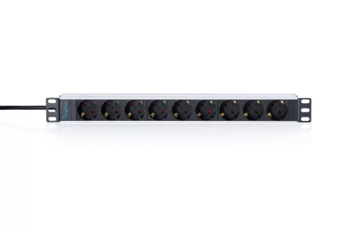 Digitus DN-95444 Túlfeszültségvédő 9DIN 2m Black/White