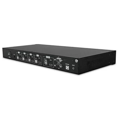 LINDY KVM Switch PRO, 4K, 4 port