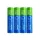 Elem AAA mikro ceruza LR03 tartós alkáli zsugorfóliás Bluering® 4db/csomag