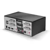 LINDY KVM Switch PRO, 2x Single-link DVI, USB és Audió, 2 port