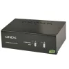 LINDY KVM Switch PRO, Dual Link, 2x DVI, USB és Audió, 2 port