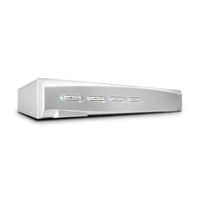LINDY KVM Switch PRO, DisplayPort, USB és Audió, 4 port