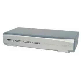 LINDY KVM Switch PRO, HDMI, USB 3.2 Gen1 és Audió, 4 port