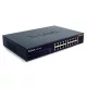 LINDY KVM Switch HDMI, USB 2.0, Audio, RS232, 4K@60Hz, 8 port, beépített 2 portos USB HUB, fekete