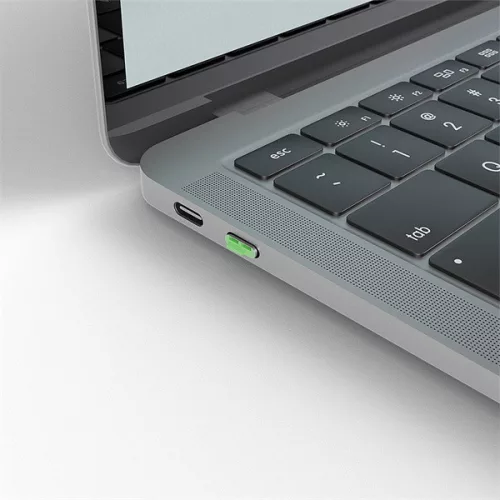 LINDY Dugó biztonsági, Port Blocker, USB C, zöld (4db/csomag)