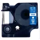 Utángyártott DYMO D1 45026 12mm x 7 m kék-fekete