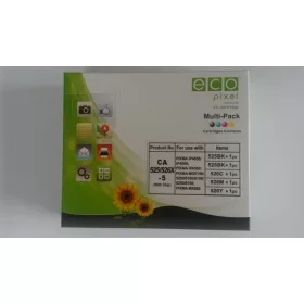   Utángyártott CANON CLI-526 Multipack BKCMY 5db-os  ECOPIXEL