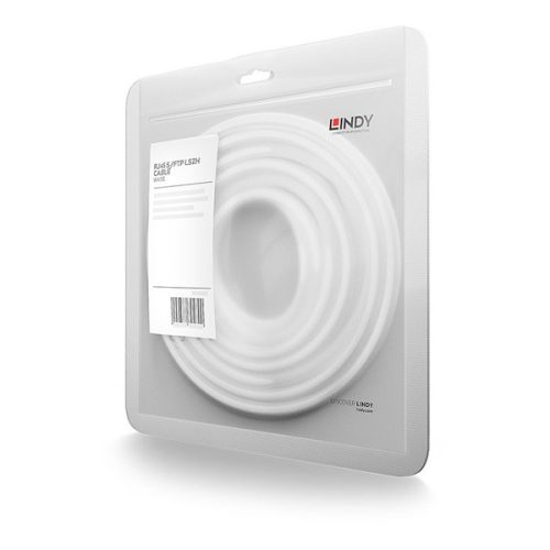 LINDY Patch kábel S/FTP CAT7 LSZH, 20m, fehér