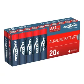 ANSMANN Alkáli Elem, micro ceruza, AAA, 20 db