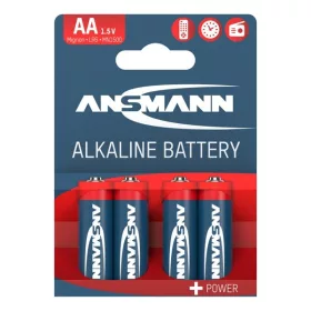 ANSMANN Alkáli Elem, ceruza, AA, 4 db