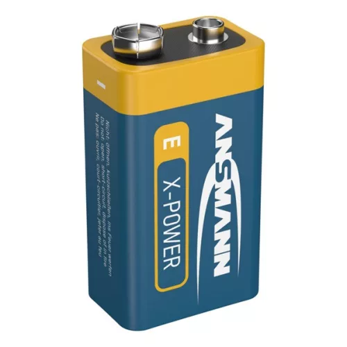 ANSMANN Alkáli Elem, X-Power, E, 9 V, 1 db