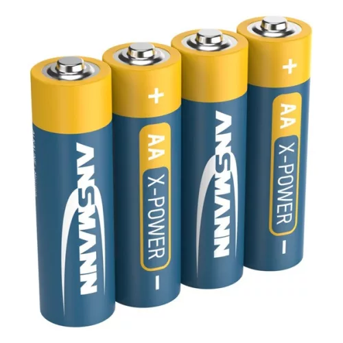 ANSMANN Alkáli Elem, X-Power, Extra hosszú üzemidővel, ceruza, AA, 4 db