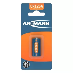   ANSMANN Lítium Elem, CR123A, 3 V, Riasztórendszerekhez, Kamerákhoz stb, 1 db