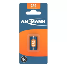   ANSMANN Lítium Elem, CR2, 3 V, Riasztórendszerekhez, Távirányítókhoz, Garázskapukhoz, Rádiós kioldókhoz stb, 1 db