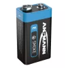 ANSMANN Lítium Elem, Longlife, 9 V PP3, füstjelzőbe, 1 db