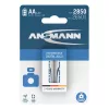 ANSMANN akku, ceruza, AA, 2850 mAh, Digitális fényképezőgépekhez is, 2 db