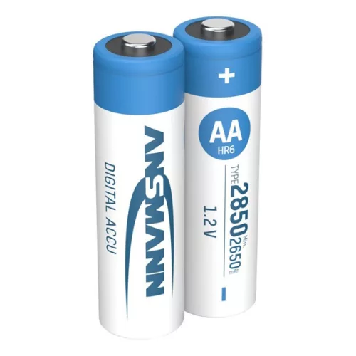 ANSMANN akku, ceruza, AA, 2850 mAh, Digitális fényképezőgépekhez is, 2 db