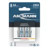 ANSMANN akku, ceruza, AA, 2850 mAh, Nagy energiafogyasztású eszközökhöz is, 4 db